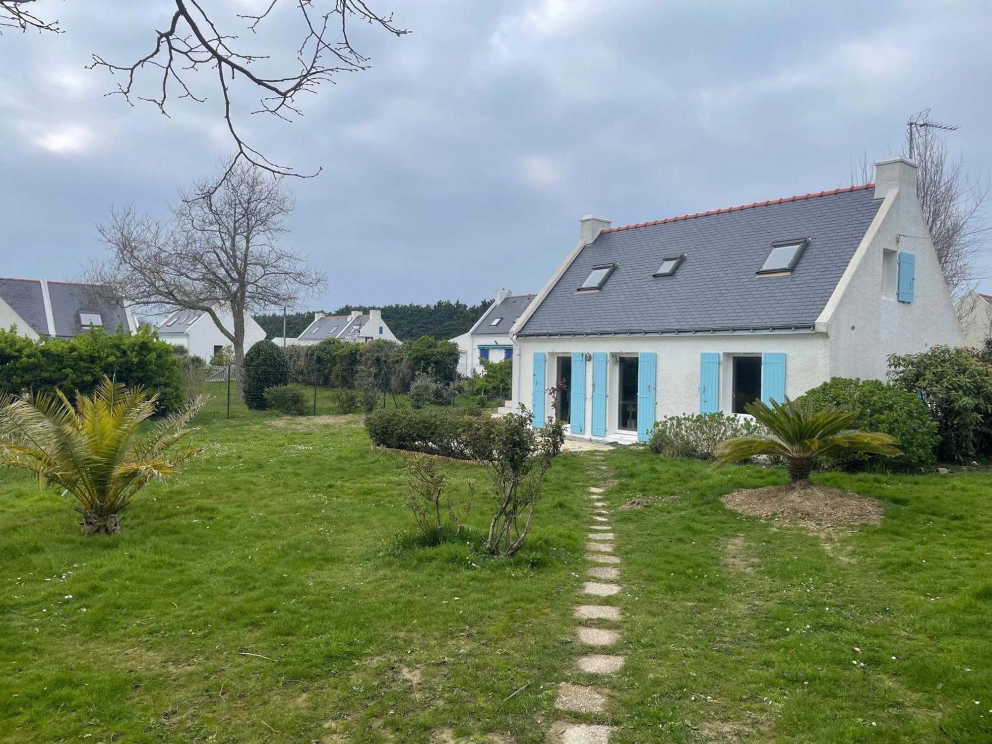 Maison Confortable Pres De La Mer Et Du Bourg, Calme Et Authenticite A Sauzon. - Fr-1-418-153 Екстериор снимка