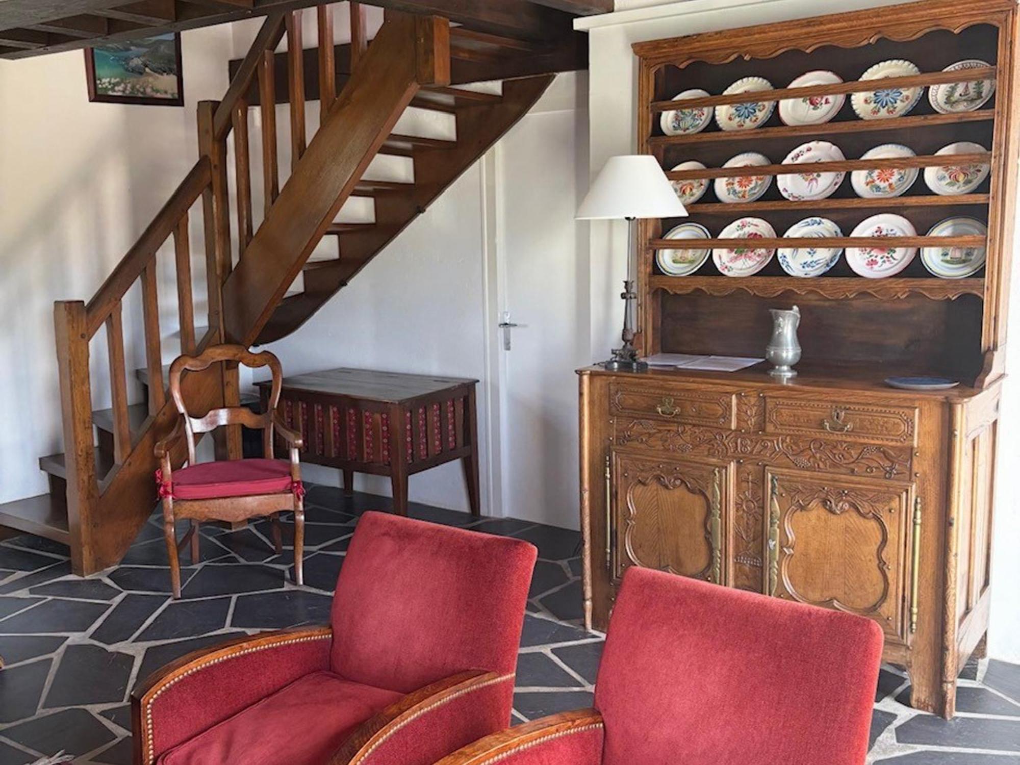 Maison Confortable Pres De La Mer Et Du Bourg, Calme Et Authenticite A Sauzon. - Fr-1-418-153 Екстериор снимка