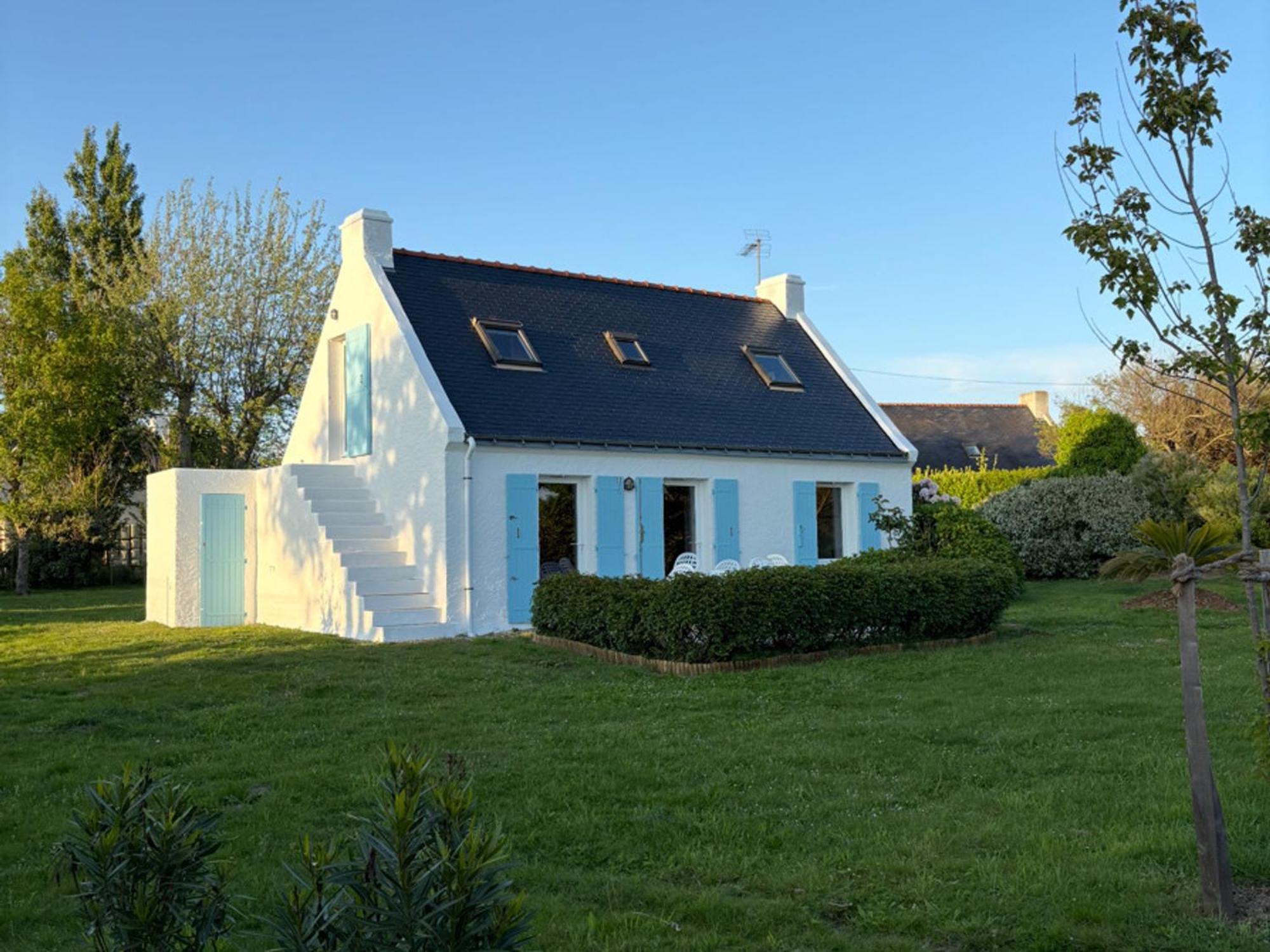 Maison Confortable Pres De La Mer Et Du Bourg, Calme Et Authenticite A Sauzon. - Fr-1-418-153 Екстериор снимка